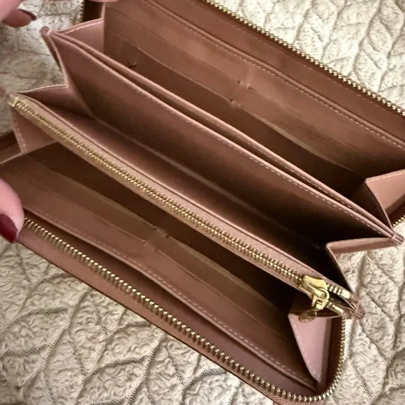 Louis Vuitton Vernis Zippy Wallet - tan Beige - Picture 4 of 8